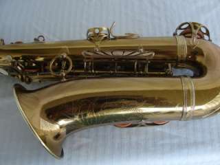 1955 LACA DORADO DE SAXOFÓN DE ALTO DE LA MARCA VI DE SELMER