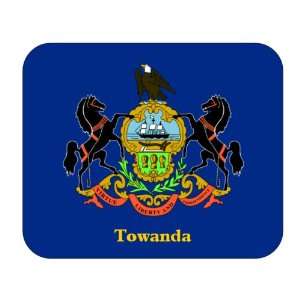  US State Flag   Towanda, Pennsylvania (PA) Mouse Pad 