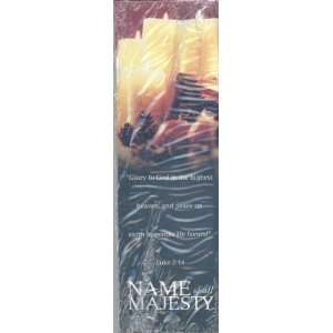   All Majesty Bookmarkers (Package of 25) Book Markers with Scripture
