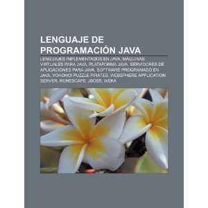  Java (Spanish Edition) (9781231474174) Source Wikipedia Books