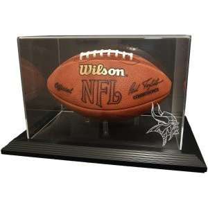  Minnesota Vikings Zenith Football Display   Black Sports 