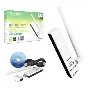 TP Link 150Mbps 802.11N Wireless USB Adapter TL WN722N  