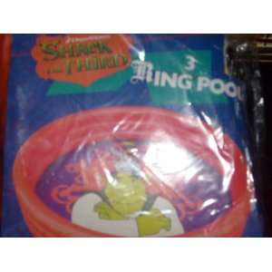  Shrek 3 Ring Pool Toys & Games