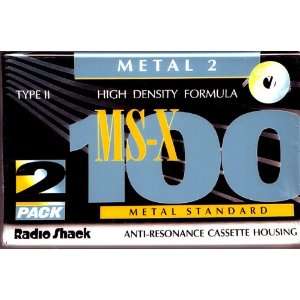   High Density Formula METAL 2 Audio Cassettes (2 Pack) Electronics