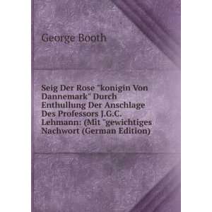   Lehmann (Mit gewichtiges Nachwort (German Edition) George Booth