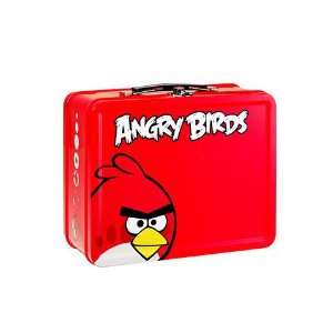  Angry Birds Metal Lunch Box   Red Bird Toys & Games