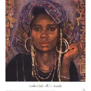 Kande Finest LAMINATED Print Leslie Clark 20x22 