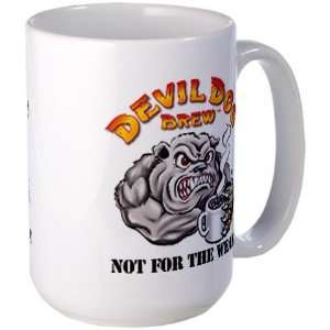 Devil Dog Brew Military Large Mug by 