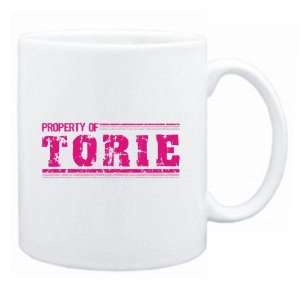 New  Property Of Torie Retro  Mug Name 