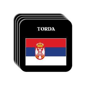  Serbia   TORDA Set of 4 Mini Mousepad Coasters 
