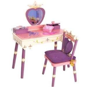   of Discovery Royal Princess Girls Bedroom Vanity Set