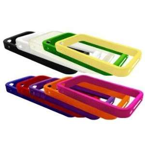 Ten Silicone Bumper Frame Cases / Skins / Covers for AT&T Apple iPhone 