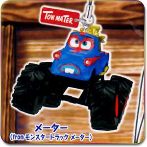   Cars 2 Toon Mini Mascot Strap Mater the Tormentor Monster Truck  