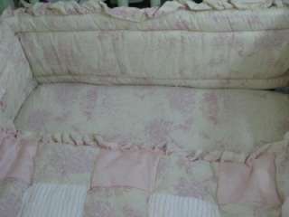 Kids Line Baby Girl 6 Piece Crib Bedding Set with Quilt  