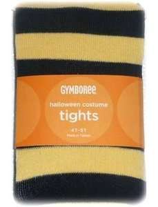   Gymboree HALLOWEEN Striped Yellow/Black Tights for BUMBLE BEE Costume