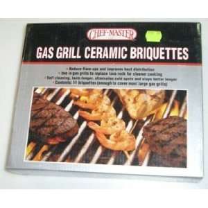  Chefmaster Gas Grill Briquettes Ceramic (05004CM) Patio 