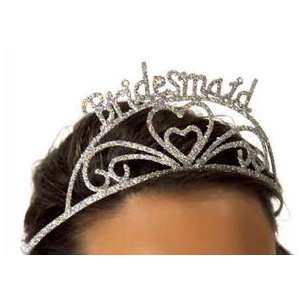  Glittery Bridesmaid Tiara Beauty