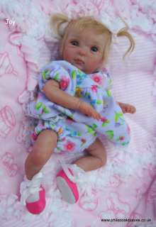 OOAK handsculpted polymer clay baby Joy by Phil Donnelly  