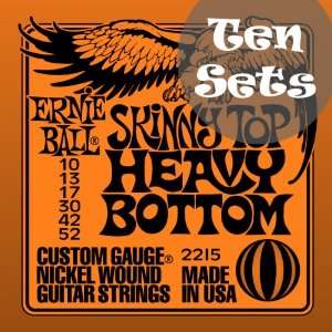   Top/Heavy Bottom Electric String 10 Sets (10   52) Musical