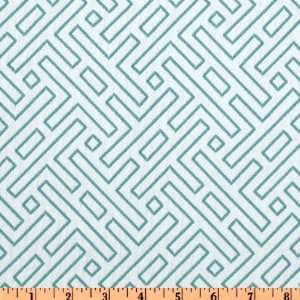  54 Wide Covington Belami Jacquard Turquoise Fabric By 