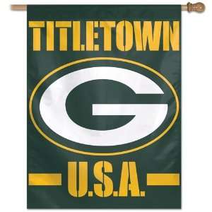  GREEN BAY PACKERS BANNER/VERTICAL FLAG 27 X 37 Sports 