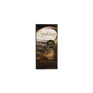 Guylian Extra Dark Chocolate Bar Belgium  Grocery 