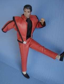   MICHAEL JACKSON DOLL Same size Ken doll Jointed Knees Thriller  