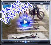 Risk Racing RR1 Ride On Motocross Lift Stand with Team Yamaha 