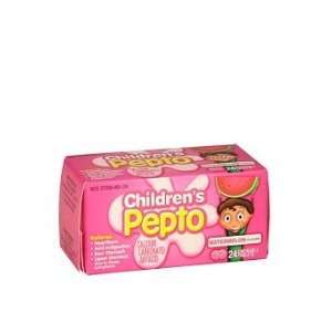  Pepto Childrens Watermelon Chewable Tablets   24ct 