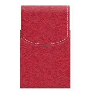  Pierre Belvedere Executive Business Card Case, Red (677200 