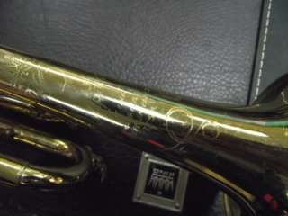 Vintage King Symphony Trumpet two tone in case  