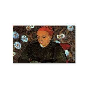  La Berceuse Augustine Roulin By Vincent Van Gogh Sticker 