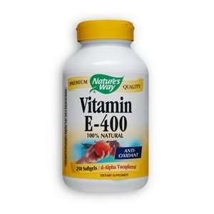  Vitamin E 400 IU 250 Sg