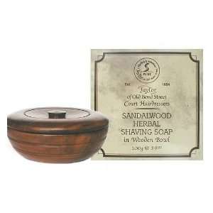  Taylor of Old Bond Street Sandalwood Shaving Soap in Bowl 