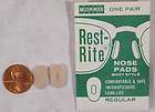 Morris “Rest Rite” Boot Style Nose Pads Silicone 1 Pair