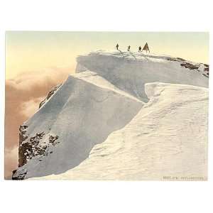   Reprint of The Titlis Spitze, Unterwald, Switzerland