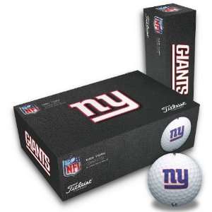  Titleist New York Giants Half Dozen Set of Golf Balls 