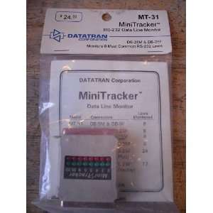  Datatran MT 31 Minitracker RS 232 Data Line Monitor Electronics