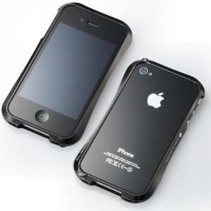  Cleave Aluminum Bumper for iPhone 4S/4 (Meteor Black 