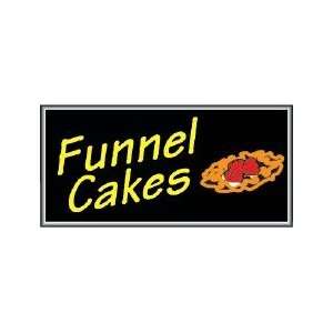 Funnel Cakes Backlit Sign 20 x 36