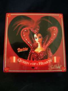 ENESCO 1995 MATTEL BARBIE QUEEN OF HEARTS MUSIC BOX #A731  
