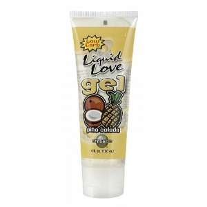  Liquid Love Gel Pina Colada 4 oz Lubricant Health 