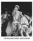 MICK JAGGER ROLLING STONES 1983 LARGE PHOTO BIO OOP Sold Stores  