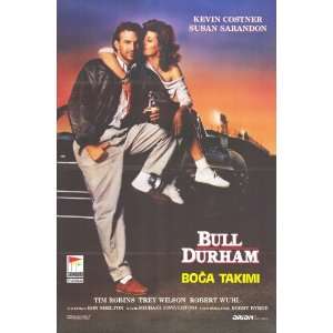 Bull Durham Movie Poster (11 x 17 Inches   28cm x 44cm) (1988) Turkish 