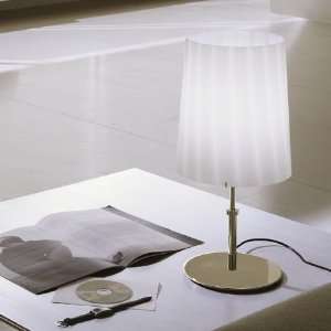 Tikal table lamp   satin white, 110   125V (for use in the 