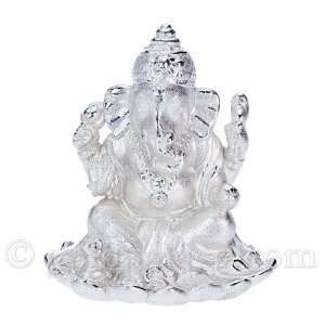  Silver Lord Ganesh Small Statue