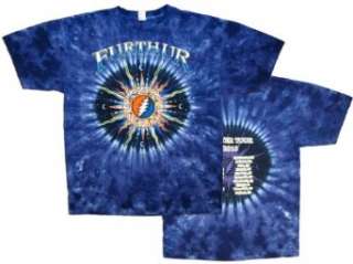  Furthur SUNDIAL Winter Tour 1010 Adult Tie Dye T shirt Clothing