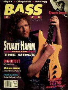 STUART HAMM   Bass Player Mag July/Aug 1991  