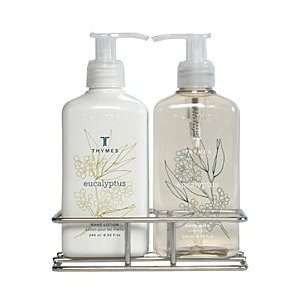 Thymes Eucalyptus Sink Set with Caddy