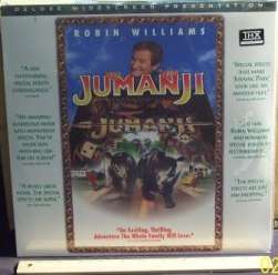 Jumanji 95 LASERDISC LB THX Robin Williams/Dunst NEW  